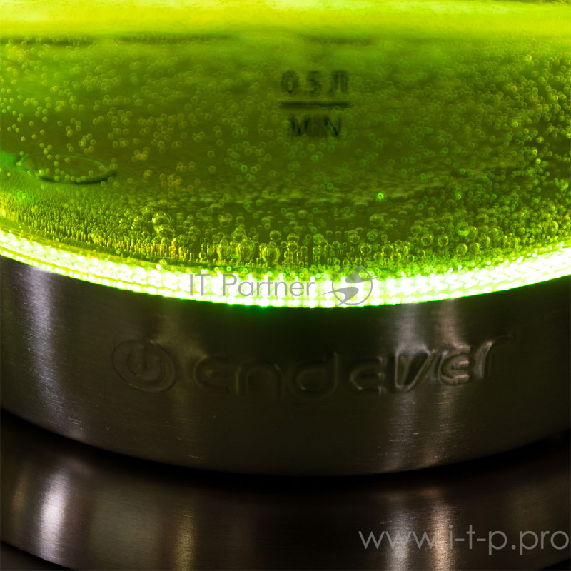 Чайник электрический Endever Skyline.Емкость 1,7л,Мощность 2200Вт,5 температурных режимов.