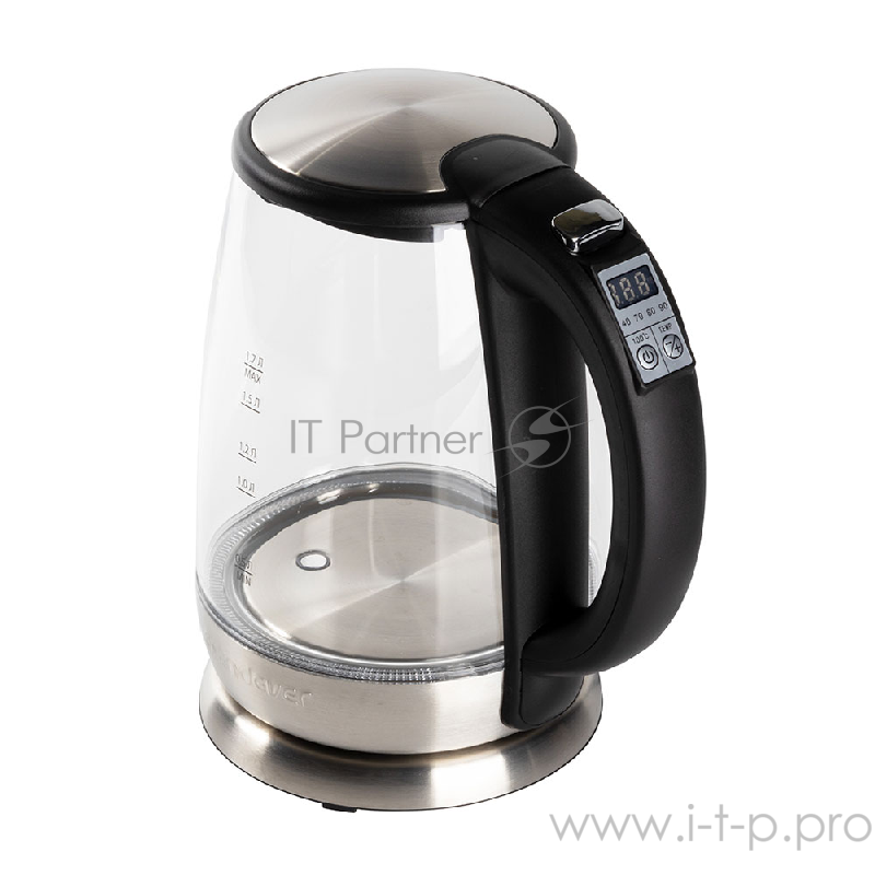 Чайник электрический Endever Skyline.Емкость 1,7л,Мощность 2200Вт,5 температурных режимов.