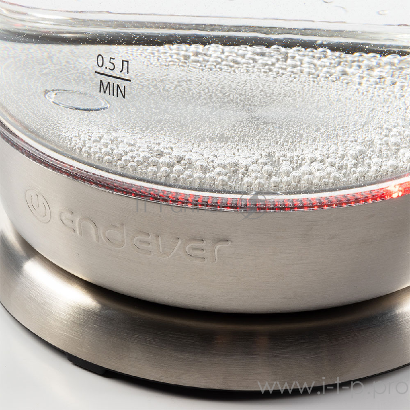 Чайник электрический Endever Skyline.Емкость 1,7л,Мощность 2200Вт,5 температурных режимов.