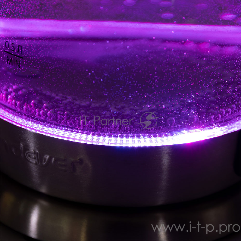 Чайник электрический Endever Skyline.Емкость 1,7л,Мощность 2200Вт,5 температурных режимов.