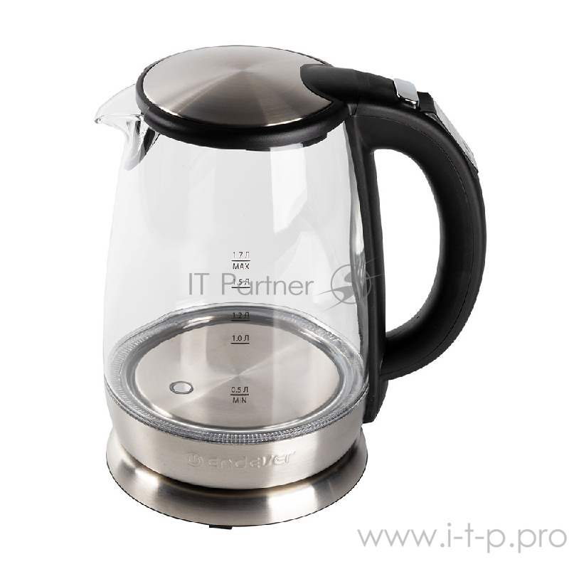 Чайник электрический Endever Skyline.Емкость 1,7л,Мощность 2200Вт,5 температурных режимов.
