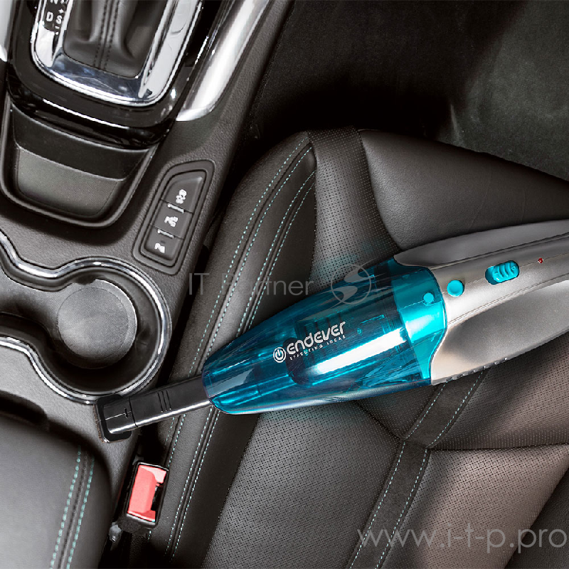 Портативный автомобильный пылесос Endever SkyClean Мощность 30 Вт, напряжение 12В,6.5А