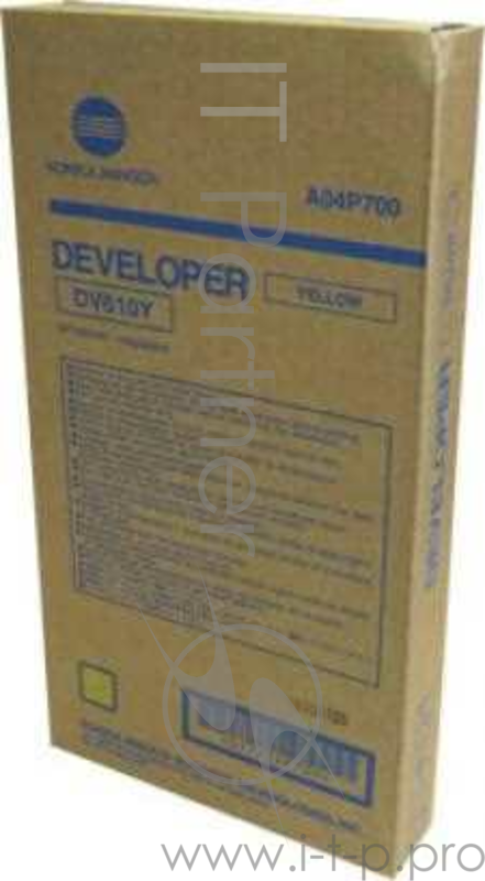 Девелопер Konica-Minolta bizhub Pro C5500/C5501/C6500/C6501/C65hc желтый DV-610Y