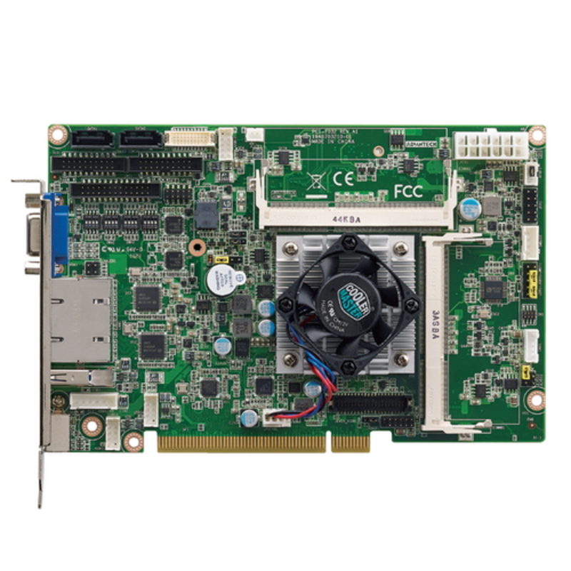 Мат. плата ADVANTECH PCI-7032F-00A1E, CPU Intel Celeron J1900, 1xDDR3L SO-DIMM, VGA/DVI, 1xPCIe x1, 2xGbE LAN, 4xCOM, 7 x USB (1 x USB3.0, 6 x USB2.0), Fanless, Только для корпуса IPC-120 Advantech