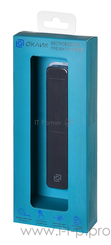 Презентер Oklick 697P Radio USB (20м) черный