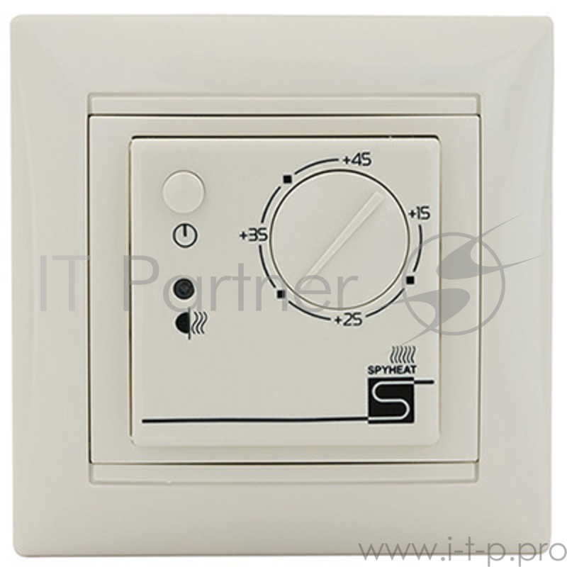 Терморегулятор SPYHEAT ETL- 308В беж. бежевый +15до+45С