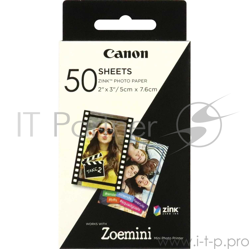 Бумага Canon Фотобумага для Zoemini ZP-2030 50 SHEETS EXP HB