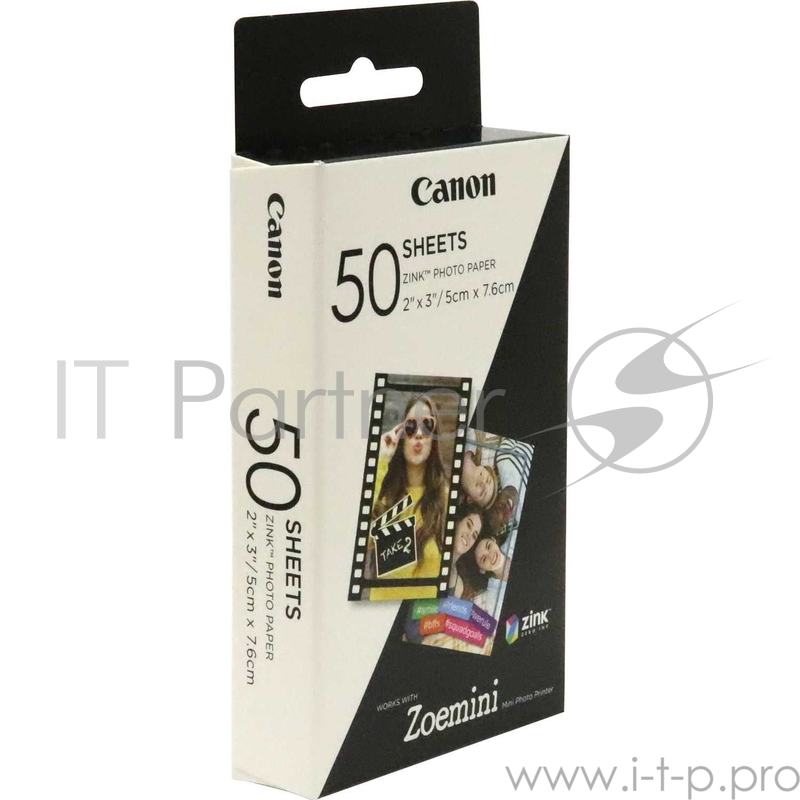Бумага Canon Фотобумага для Zoemini ZP-2030 50 SHEETS EXP HB