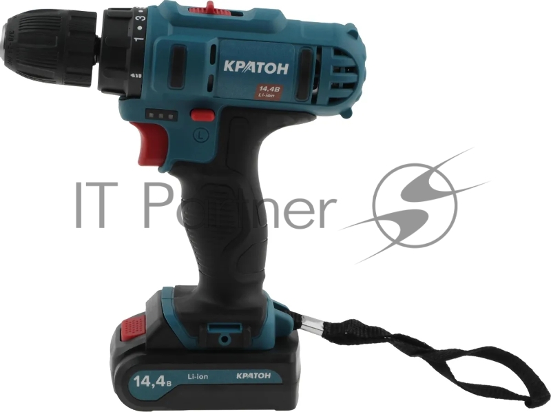 Дрель-шуруповерт аккумуляторная Кратон CD-14,4-Li-1,5