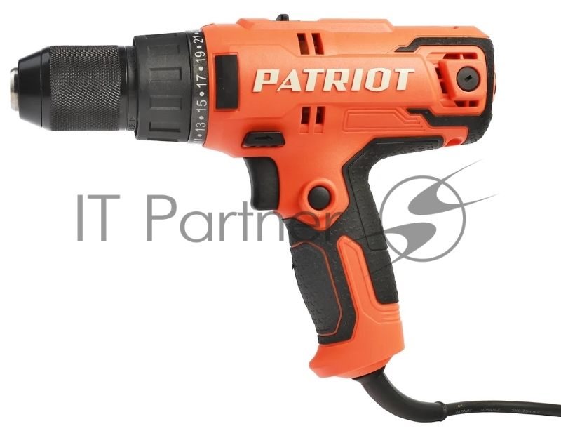 Дрель-шуруповерт PATRIOT FS 313 сетевая 2 скор. 300Вт макс. крутящий момент 35 нм БЗП