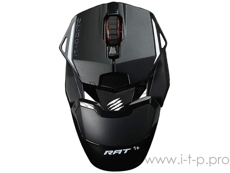 Mad Catz R.A.T. 1+ Игровая мышь чёрная (ADNS3050, USB, 3 кнопки, 2000 dpi)