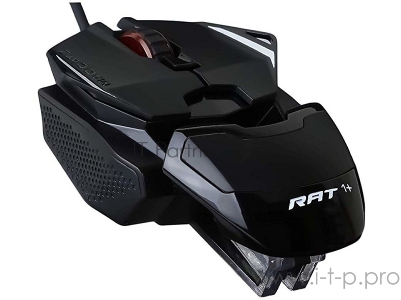 Mad Catz R.A.T. 1+ Игровая мышь чёрная (ADNS3050, USB, 3 кнопки, 2000 dpi)