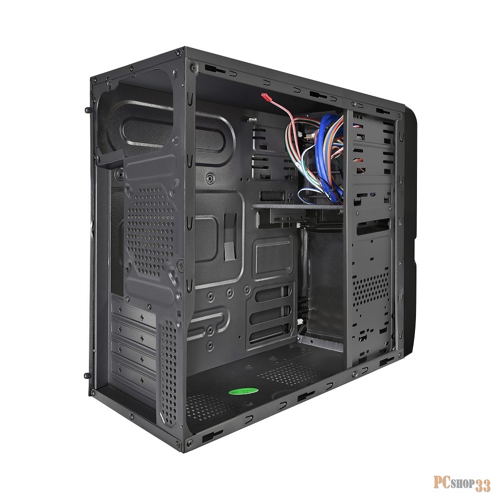 Корпус Minitower ExeGate SP-137U Black, mATX <UN500, 120mm> 2*USB+2*USB3.0, Audio