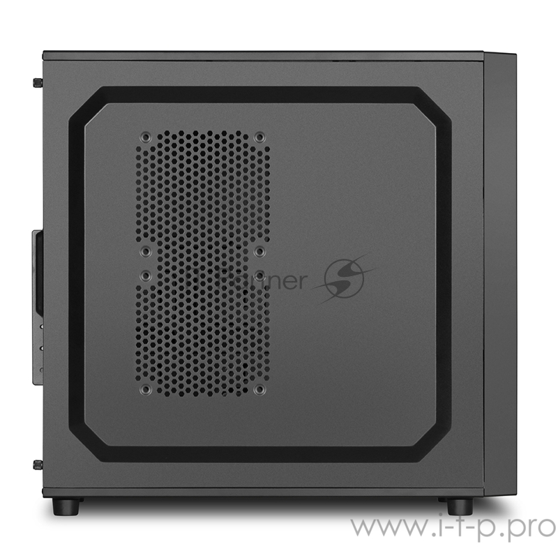 Sharkoon VS4-S игровой корпус чёрный (ATX, fan 1x120 мм, 2xUSB 2.0,audio)