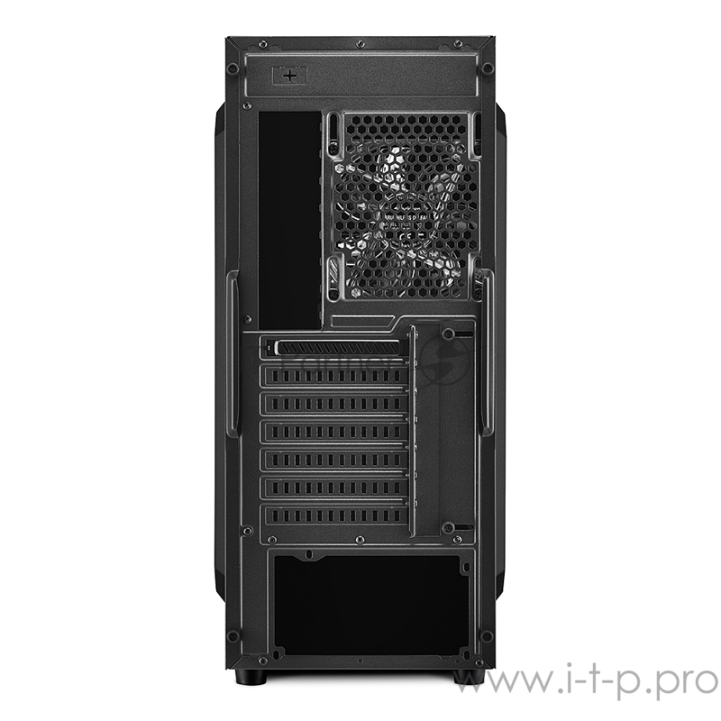 Sharkoon VS7 игровой корпус чёрный (ATX, сталь, акрилл, fan 2x120 мм + 1x120 мм, 2xUSB 3.0, audio)