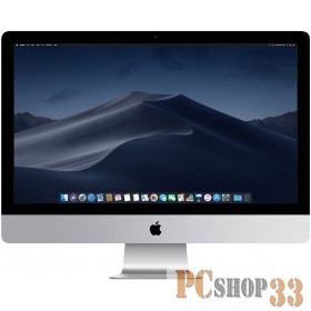 Apple iMac (Z0VQ001FA, Z0VQ with Numpad) Silver 27 Retina 5K {i5 3.0GHz (TB 4.1GHz) 6-core 8-gen/8GB/1TB Fusion Drive/Radeon Pro 570X with 4GB} (2019