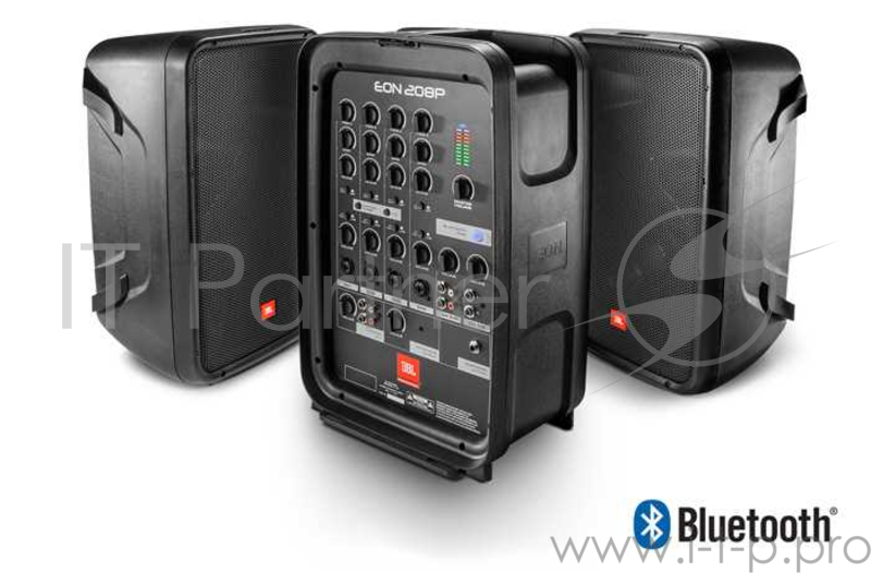 Динамик JBL Системы звукоусиления Всё-в-одном JBL EON 208P/230, черный