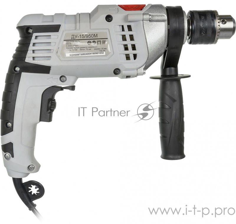 Дрель ударная Ресанта ДУ-15/950М 950Вт патрон:кулачковый реверс