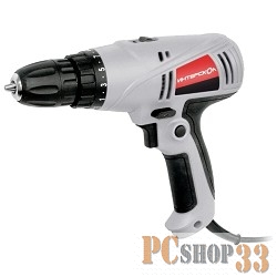 Дрель-шуруповерт ИНТЕРСКОЛ ДШ-10/260Э2 сетевая 260Вт 0-450/0-1800об/мин БЗП:10мм