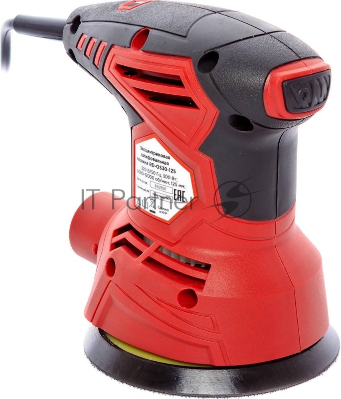 Машина плоско-шлифовальная REDVERG RD-OS30-125 эксцентриковая