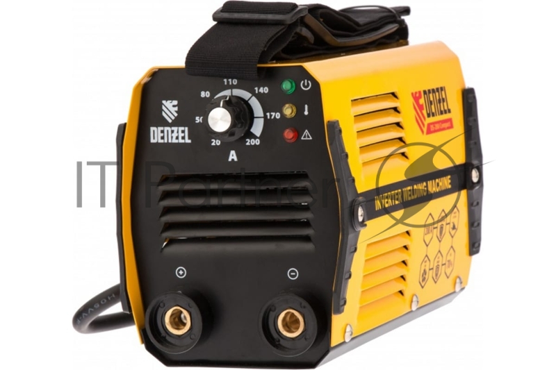 Сварочный аппарат DENZEL ds-200 compact 94373 инвертор. дуговой сварки 200А пв 70%