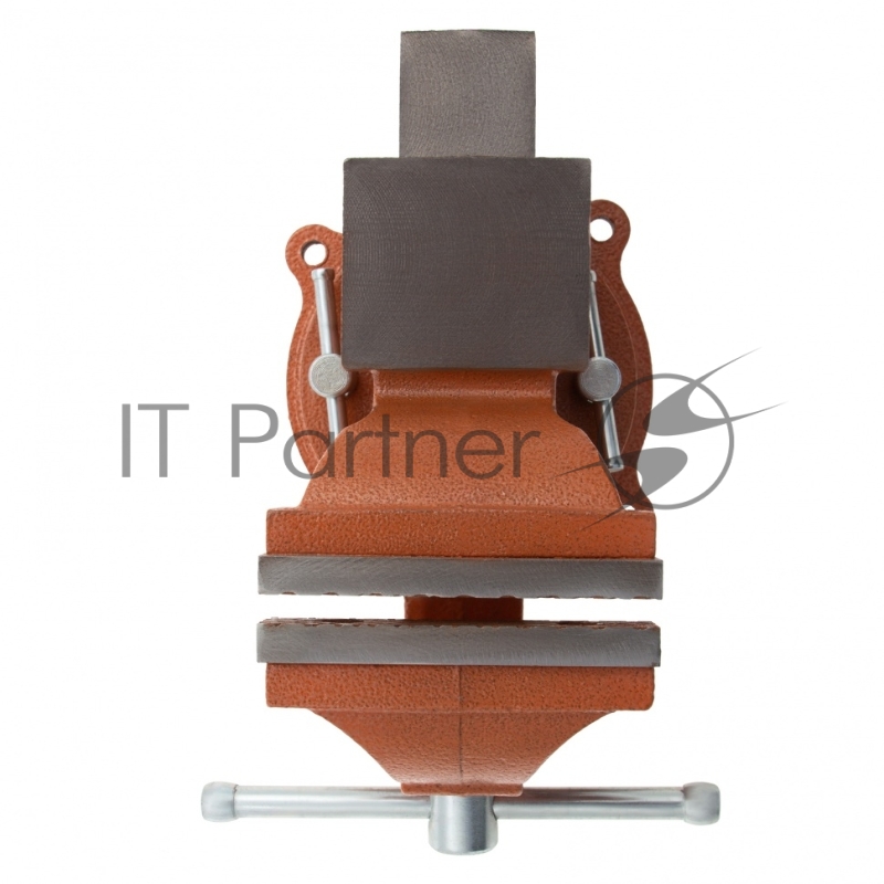 Тиски SPARTA 186235 слесарные 100мм поворотные с наковальней