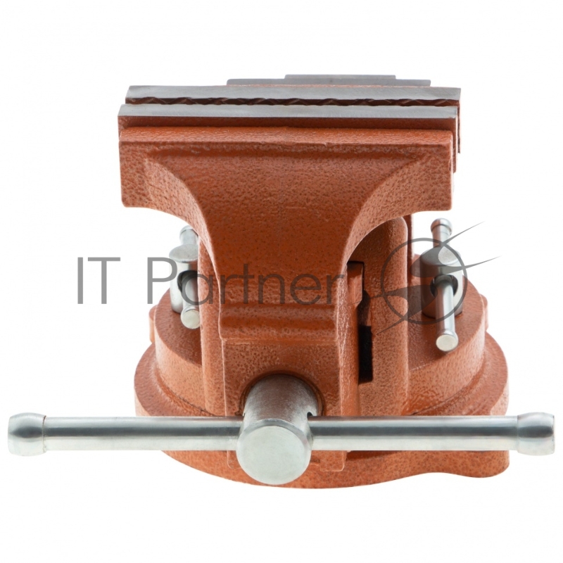 Тиски SPARTA 186235 слесарные 100мм поворотные с наковальней