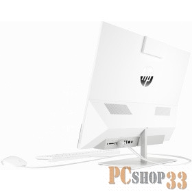 Моноблок HP Pavilion 24 I 24-xa0050ur AiO 23.8(1920x1080)/Intel Core i3 9100T(3.1Ghz)/8192Mb/16GB Intel® Optane + 1TBGb/noDVD/Ext:nVidia GeForce MX230(2048Mb)/Cam/BT/WiFi/war 1y/5.59kg/Snowflake White/W10 + kbd/mouse