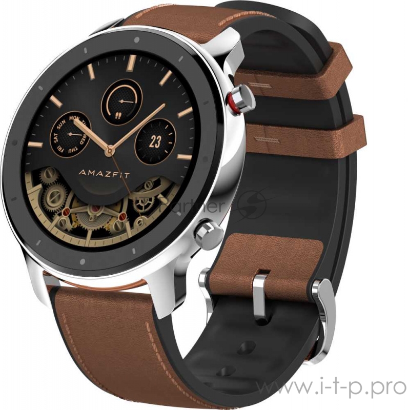 Смарт-часы Amazfit GTR 47мм 1.39 AMOLED серебристый