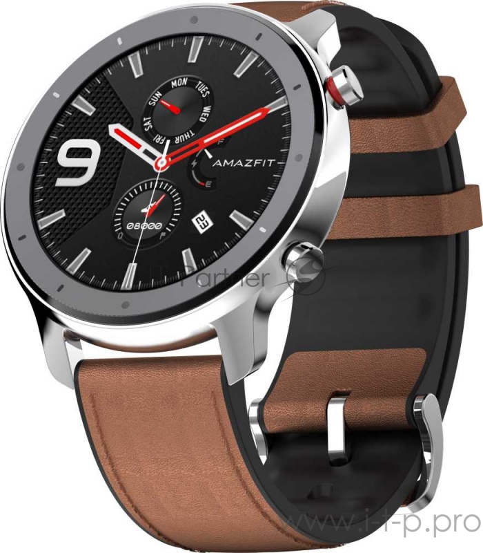 Смарт-часы Amazfit GTR 47мм 1.39 AMOLED серебристый