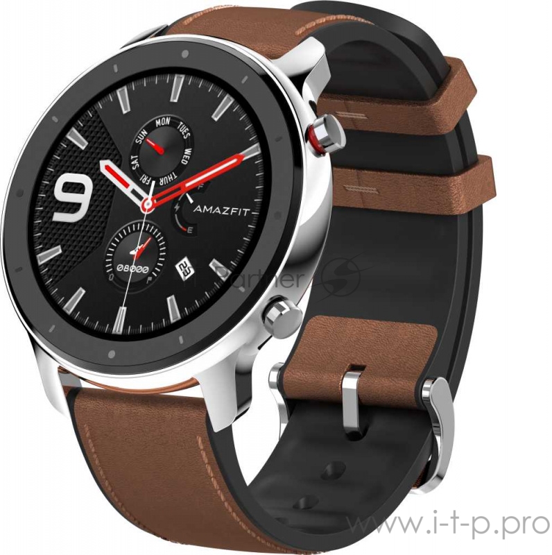 Смарт-часы Amazfit GTR 47мм 1.39 AMOLED серебристый