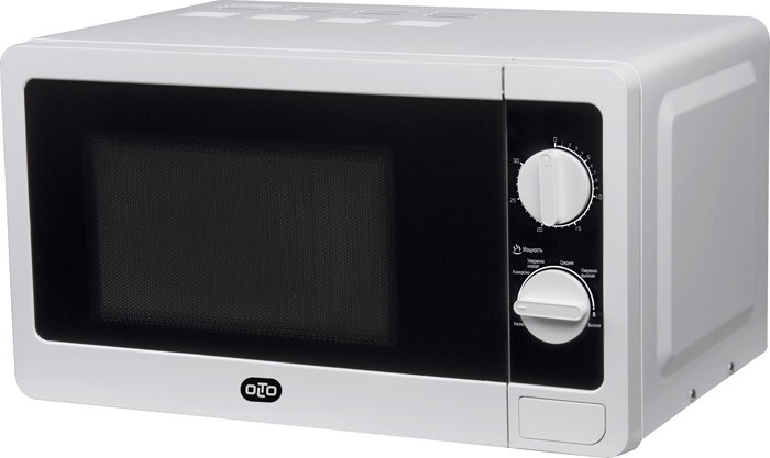 Микроволновая печь OLTO MS-2001M, 20 л., мех. управ, 750 Вт., белый