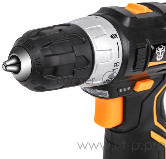 Акк. дрель DEKO GCD12DU3 (063-4096) 12 В/1,5 Ач, Li-Ion, 1500 об/мин, БЗП 10 мм, 1,02 кг