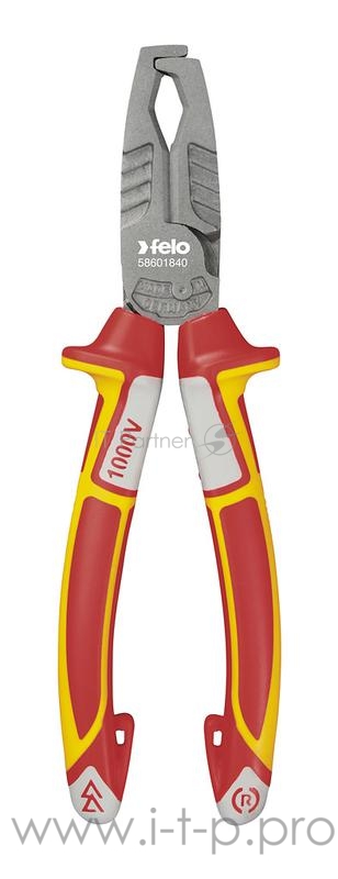 Кримпер FELO 58601840 диэлектрический инструмент для снятия изоляции 180мм