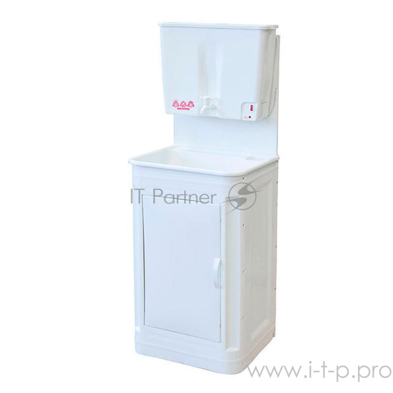 Умывальник Мастерица ЭВБО-22 с ЭВН, с пластиковой тумбой