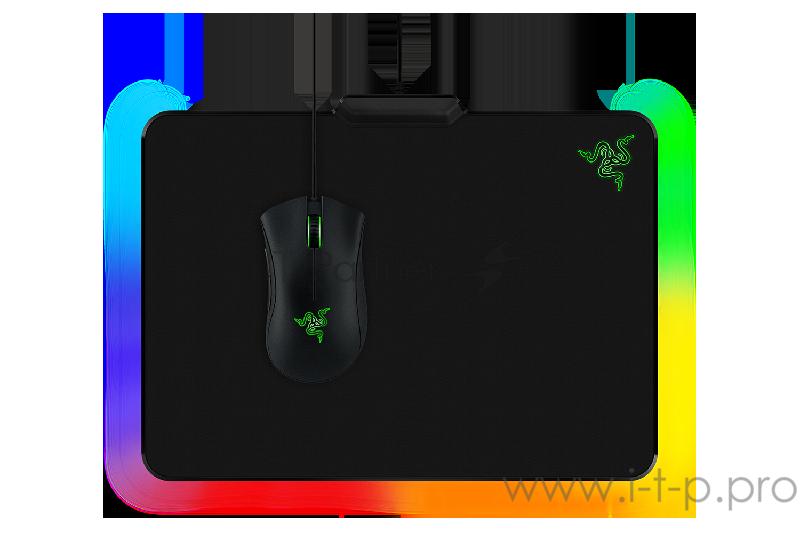 Игровой коврик для мыши Razer Firefly V2 Razer Firefly V2 - Hard Surface Mouse Mat with Chroma - FRML Packaging