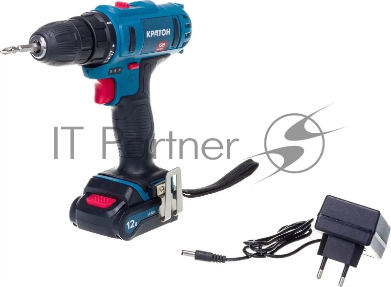 Дрель-шуруповерт аккумуляторная Кратон CDB-12-Li-1,5