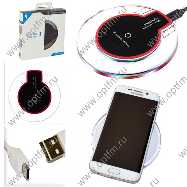 Беспроводная зарядная панель FANTASY черный