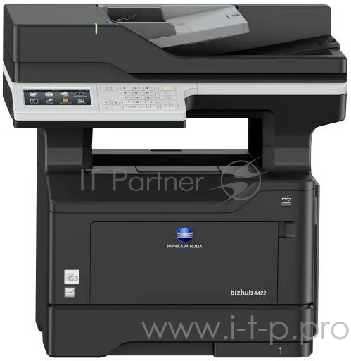 МФУ Konica-Minolta bizhub 4422 монохромное, А4, 44 стр/м, дуп, автоп, сеть,1024Мб, 50000 стр./мес, тонер 6K