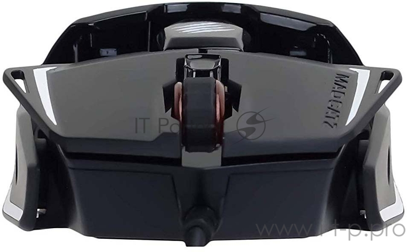 Mad Catz R.A.T. 2+ Игровая мышь чёрная (PMW3325, USB, 3 кнопки, 5000 dpi, красная подсветка)
