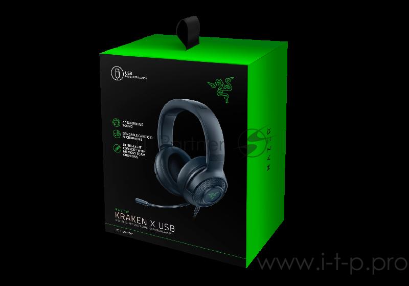 Гарнитура Kraken X USB Razer Kraken X USB – Digital Surround Sound Gaming