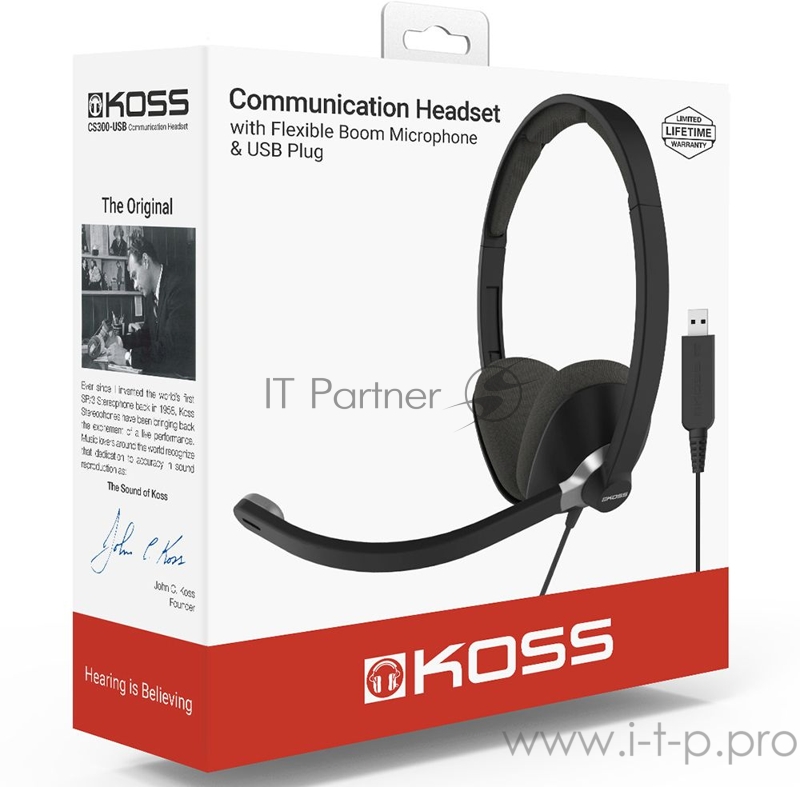 Наушники KOSS CS-300 USB