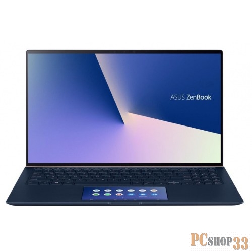 Ноутбук ASUS Zenbook 15 XMAS UX534FTC-AA196T Ultra HD Core i5 10210U/8Gb/256Gb SSD/GTX 1650 MAX Q 4Gb/15.6 UHD 3840X2160 Glare/HD IR/Windows 10 Home/1.6Kg/Royal_Blue/ScreenPad 2.0/Warr 2Y