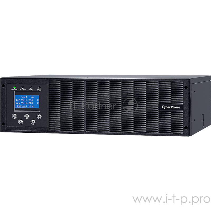 Источник бесперебойного питания UPS Online CyberPower OLS6000ERT6Ua Rack 6000VA/5400W USB/RS-232/SNMP Slot/EPO Клеммная колодка (1)