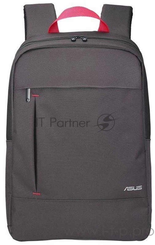 Рюкзак для ноутбука ASUS NEREUS backpack чёрный (16, Polyester, 90-XB4000BA00060-)