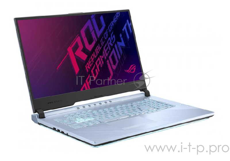 ASUS ROG GL731GW Intel i7 9750H/16Gb/512Gb SSD/No ODD/17.3 FHD IPS Anti glare 144Hz/NVIDIA® GeForce RTX™ 2070 8Gb GDDR6/Camera/Wi-Fi/No OS Glacier Bl