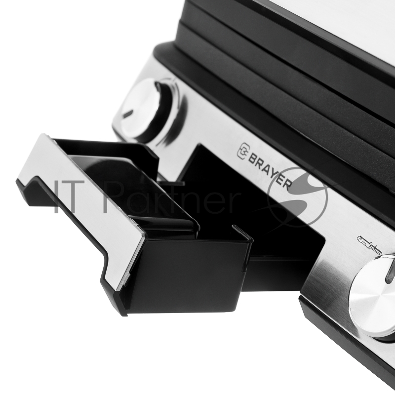 Гриль-пресс BRAYER, 2000 Вт, съем двухс., 31*26 см, регул высот, мет корп., поддон, 180