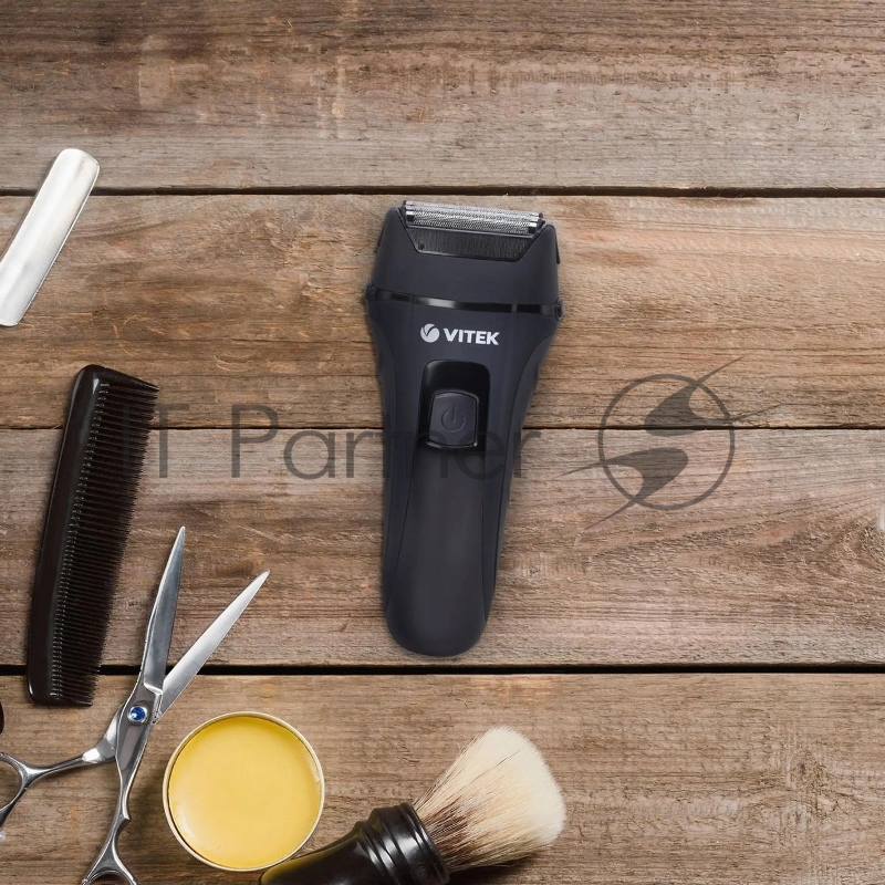 Бритва электр. VITEK Питание: сеть/аккумулятор.Время зарядки 1,5 часов.Время работы 50м