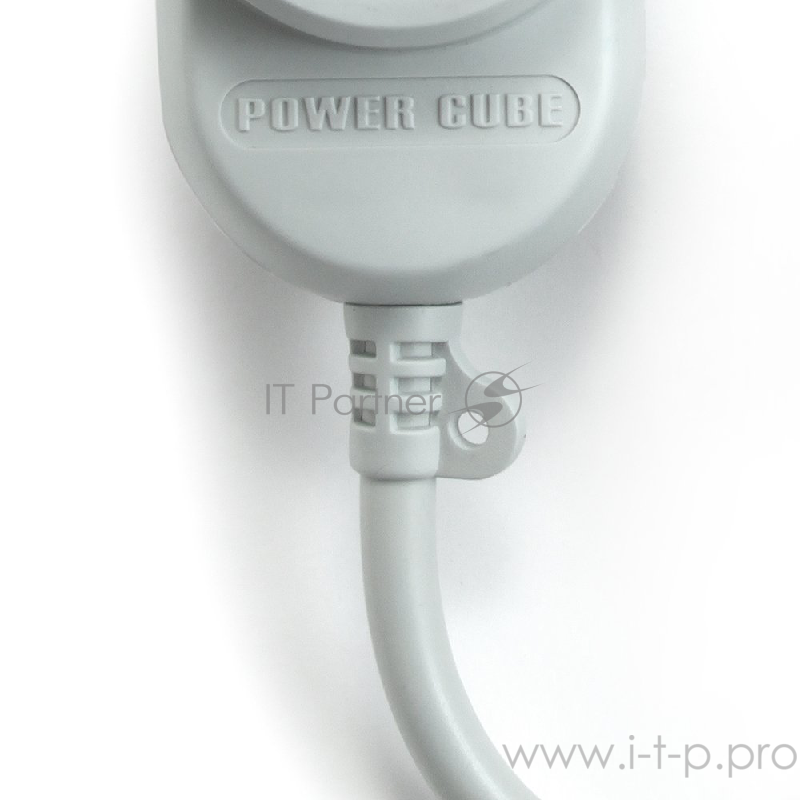 Бытовой удлинитель PowerCube, 3+2 розетки, 3500 Вт, 16 А, 5.0 м