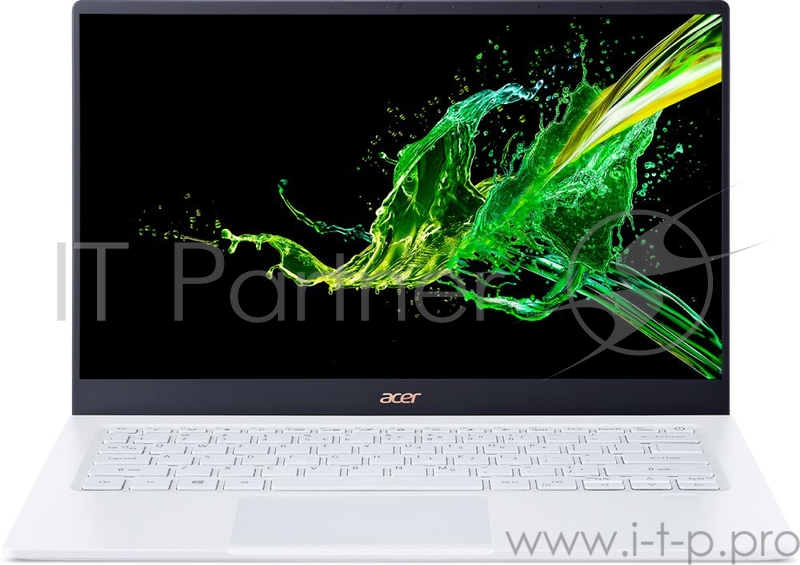 Ультрабук Acer Swift 5 SF514-54GT-595G Core i5 1035G1/8Gb/SSD512Gb/nVidia GeForce MX250 2Gb/14/IPS/Touch/FHD (1920x1080)/Windows 10/white/WiFi/BT/Cam